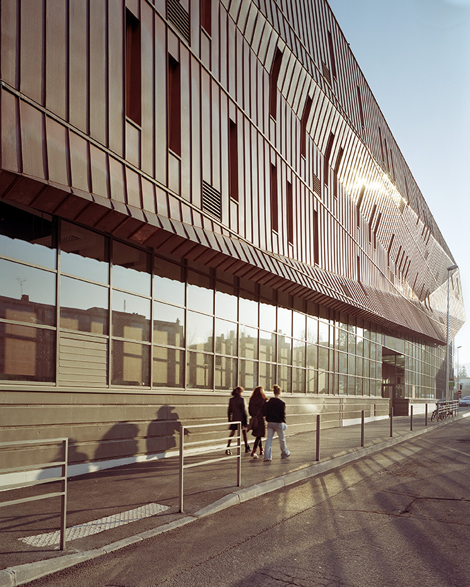 Façade de l'ESACM façade ESACM